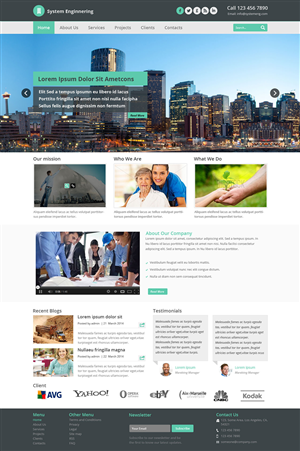Web-Design von Creative Usha für dieses Projekt | Design #3546419