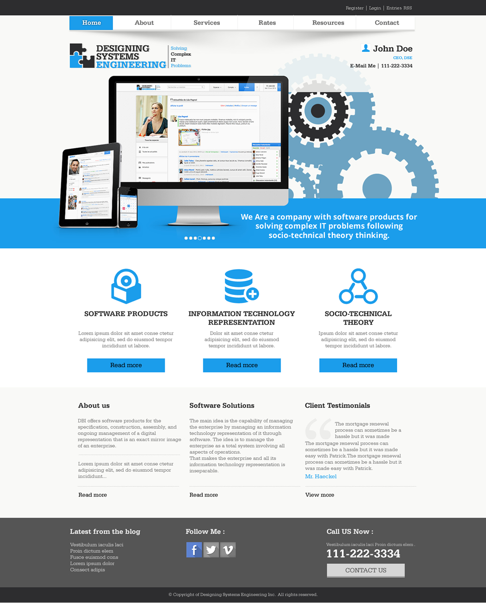 Web-Design von Behriatech für dieses Projekt | Design #3550439