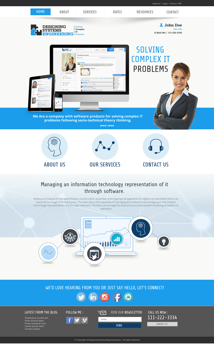 Web-Design von Behriatech für dieses Projekt | Design #3734624