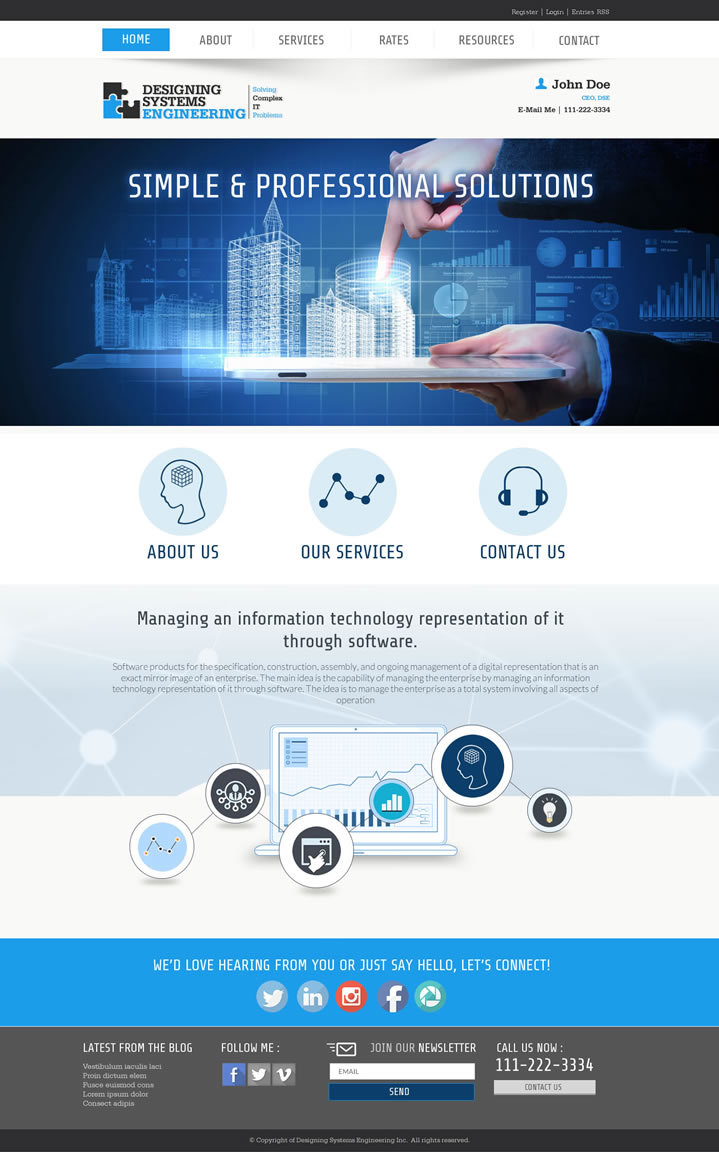 Diseño Web por Behriatech para este proyecto | Diseño #3758134