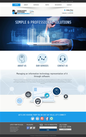 Web-Design von Behriatech für dieses Projekt | Design #3758134