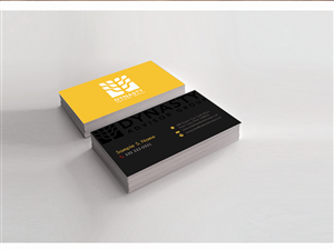 Business Card Design by a b c d sign