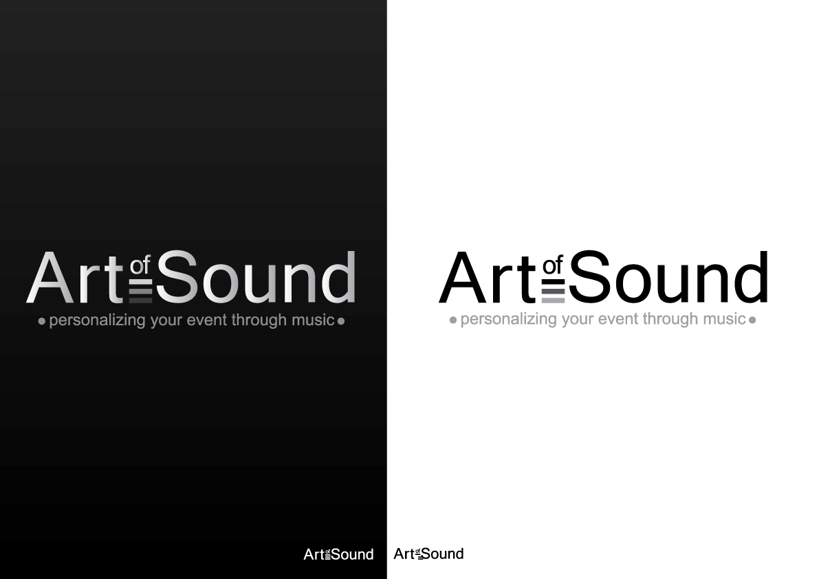 Logo Design by OQ for Art Of Sound "Professional DJ Service" | Design #3547408