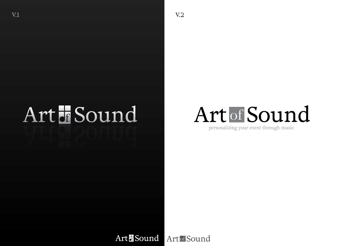 Logo Design by OQ for Art Of Sound "Professional DJ Service" | Design #3548237