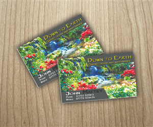 Diseño de Tarjeta de Presentación por shadowfoxx para Down to earth | Diseño: #3543804