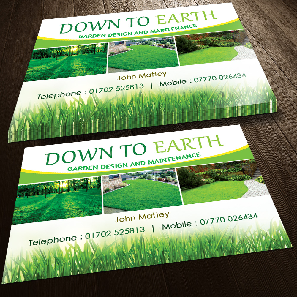 Business Card Design by Sandaruwan for Down to earth | Design #3526495