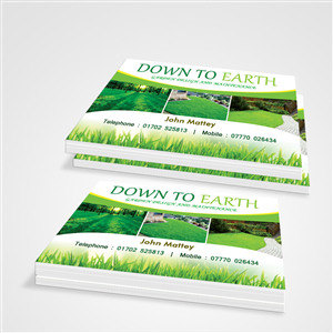 Business Card Design by Sandaruwan for Down to earth | Design #3526522