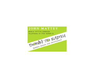 Diseño de Tarjeta de Presentación por emptyboxgraphics para Down to earth | Diseño: #3539350