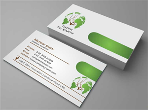 Business Card Design by AwsomeD for Down to earth | Design #3526964