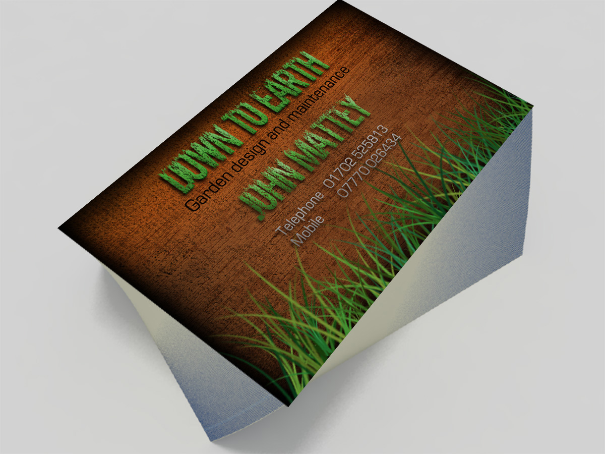 Diseño de Tarjeta de Presentación por Riz' para Down to earth | Diseño #3537470