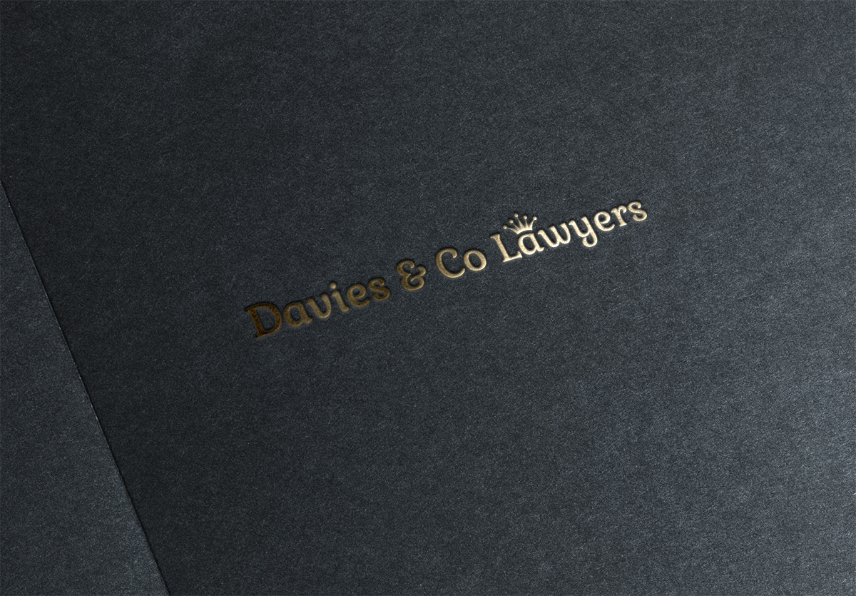Letterhead Design by Attaf Othman for Davies & Co Lawyers | Design #3530072