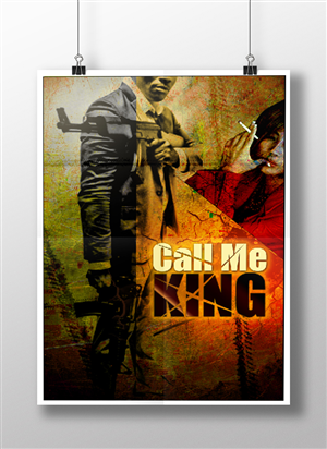  Call Me King Movie Poster | Design Graphique par Intro Base