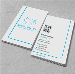 Business Card Design by AwsomeD