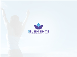 3Elements medspa ( 3 Elements organic skin care line )  The power of three | Logo Design by iamf