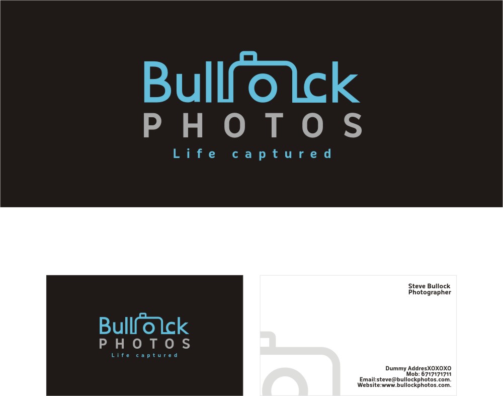 Diseño de Logo por DesignRAJU para Bullock Photos | Diseño: #93746