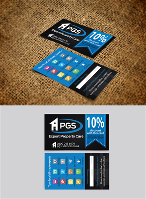 Business Card Design by Harshan for PGS Services Ltd | Design: #3586398