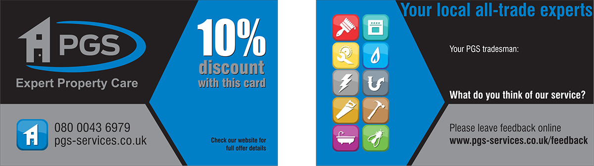 Business Card Design by Neha Dsouza for PGS Services Ltd | Design #3544998