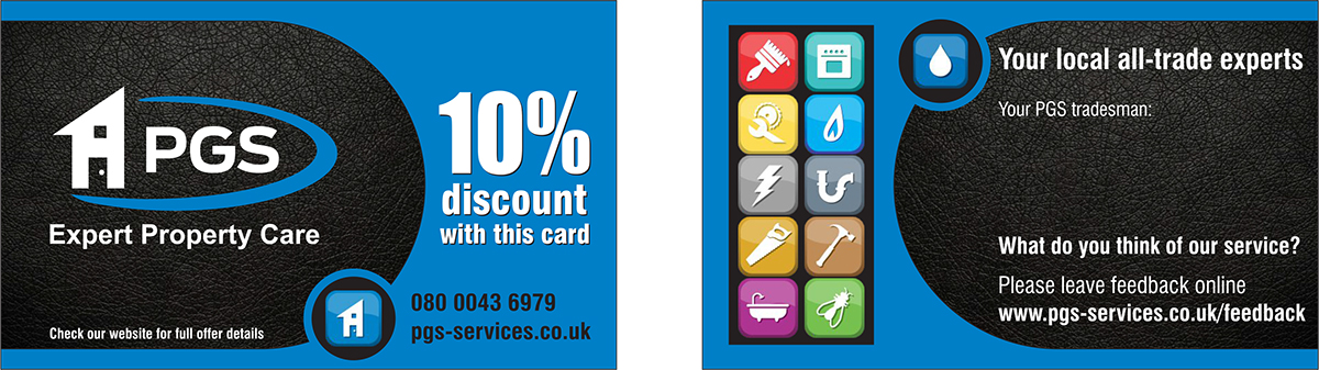 Business Card Design by Neha Dsouza for PGS Services Ltd | Design #3545002