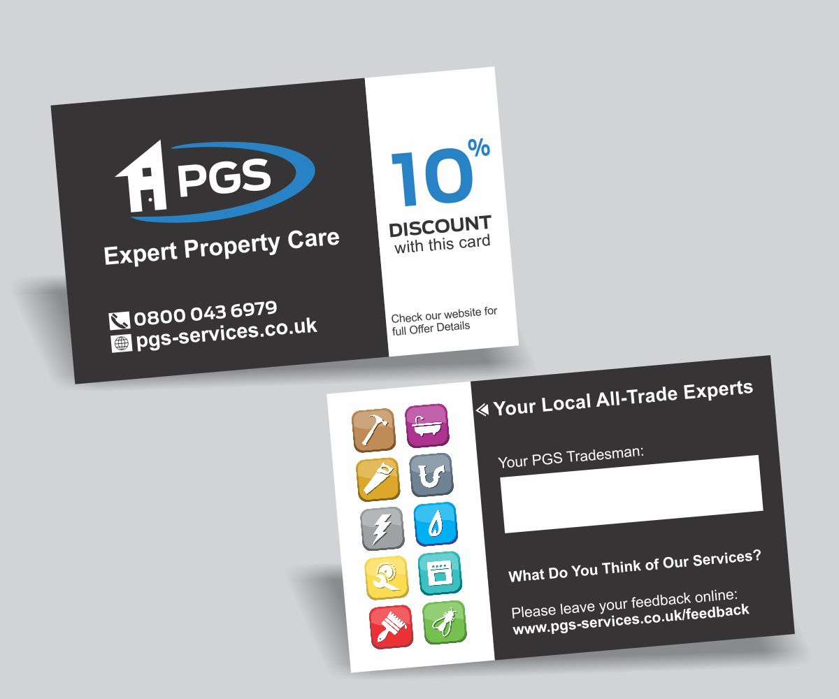 Business Card Design by AashishSeth for PGS Services Ltd | Design #3533554