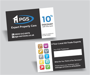 Business Card Design by AashishSeth for PGS Services Ltd | Design: #3533554