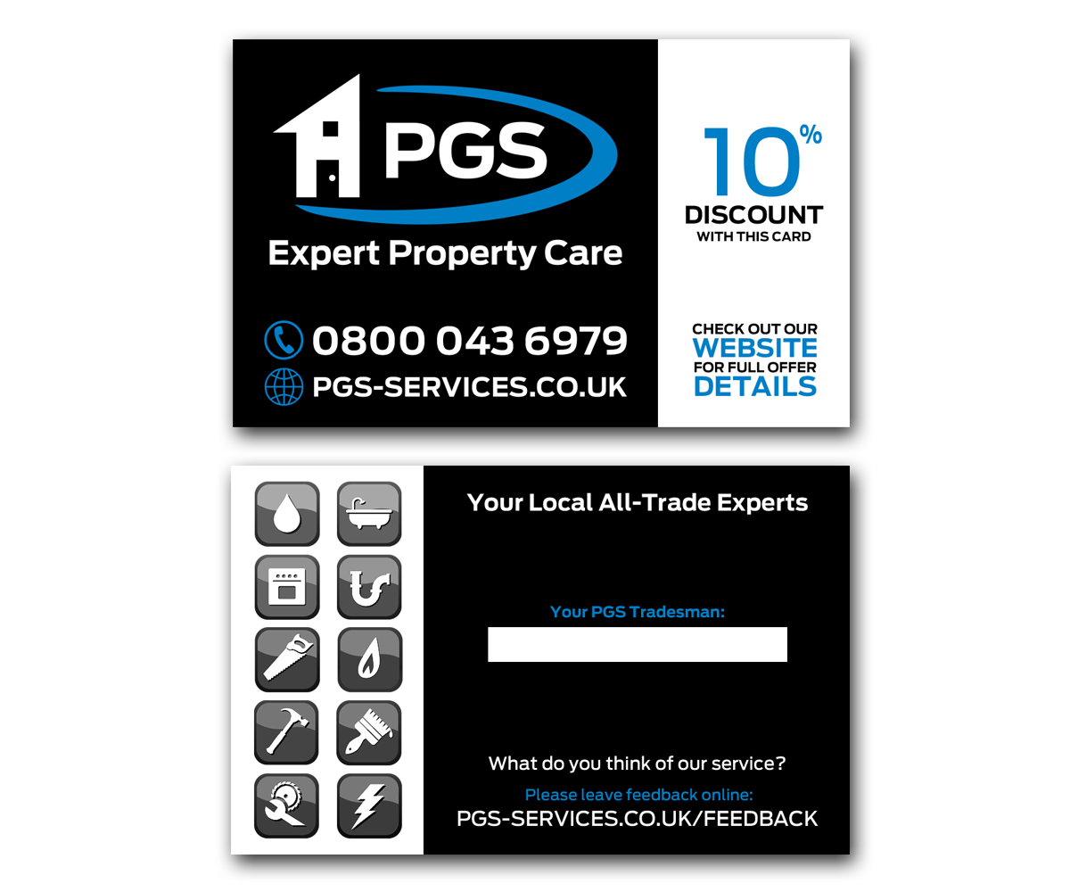 Business Card Design by Favorite Designs for PGS Services Ltd | Design #3542598