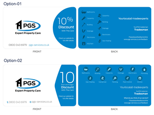 Visitenkarten-Design von Creative dreams für PGS Services Ltd | Design #3545902