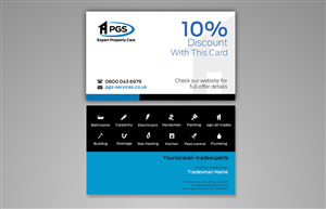 Business Card Design by Creative dreams for PGS Services Ltd | Design: #3613657