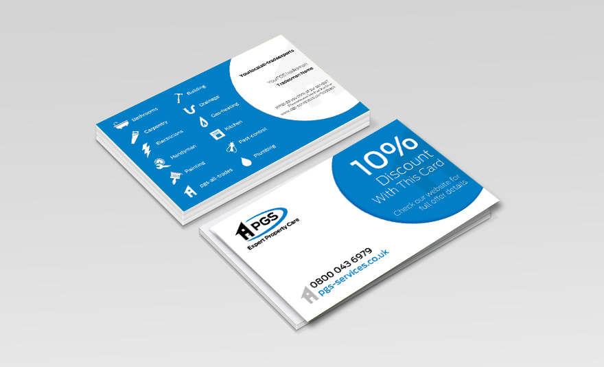Business Card Design by Creative dreams for PGS Services Ltd | Design #3613659