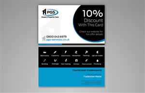Business Card Design by Creative dreams for PGS Services Ltd | Design: #3613664