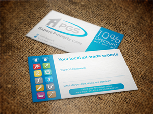 Business Card Design by a7mddz for PGS Services Ltd | Design: #3590548