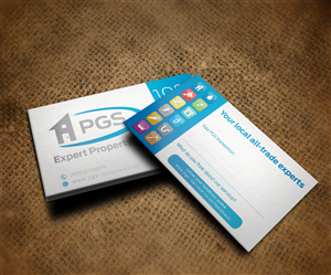 Business Card Design by a7mddz for PGS Services Ltd | Design: #3590552