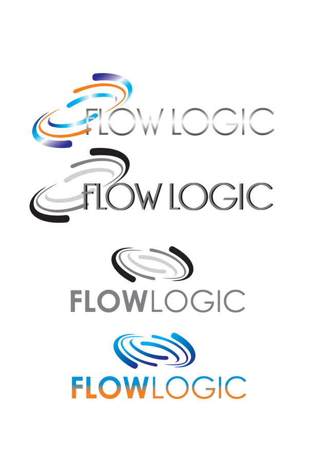 Industrial Logo Design for Flow Logic by Esign | Design #3564707