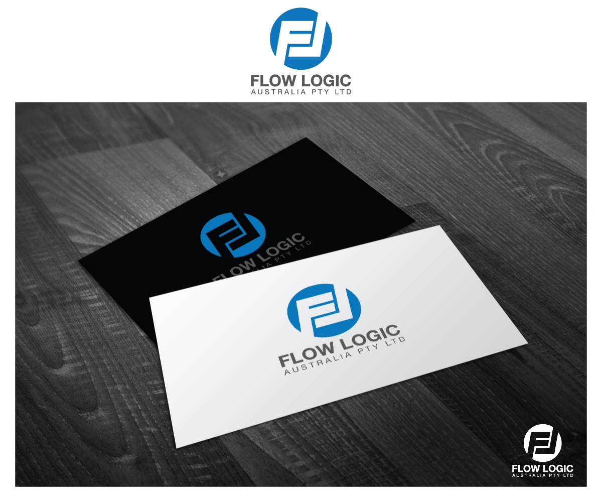 Logo Design by Bluemedia for Flow Logic Australia | Design: #3584647