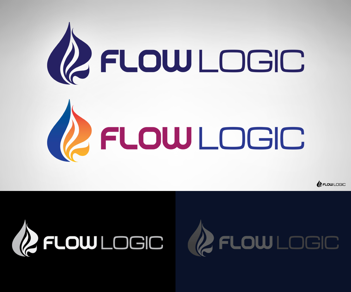 Logo Design by Wladimus for Flow Logic Australia | Design #3593963