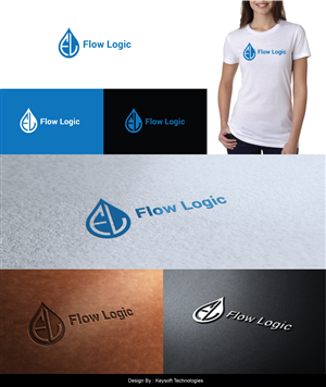 Industrial Logo Design for Flow Logic by abbas.momin786 | Design #3531847