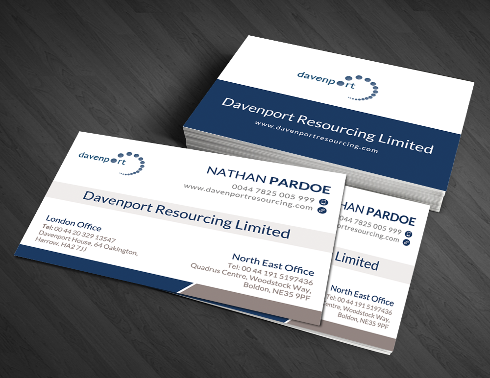 Business Card Design by  Artman for this project | Design #4415818