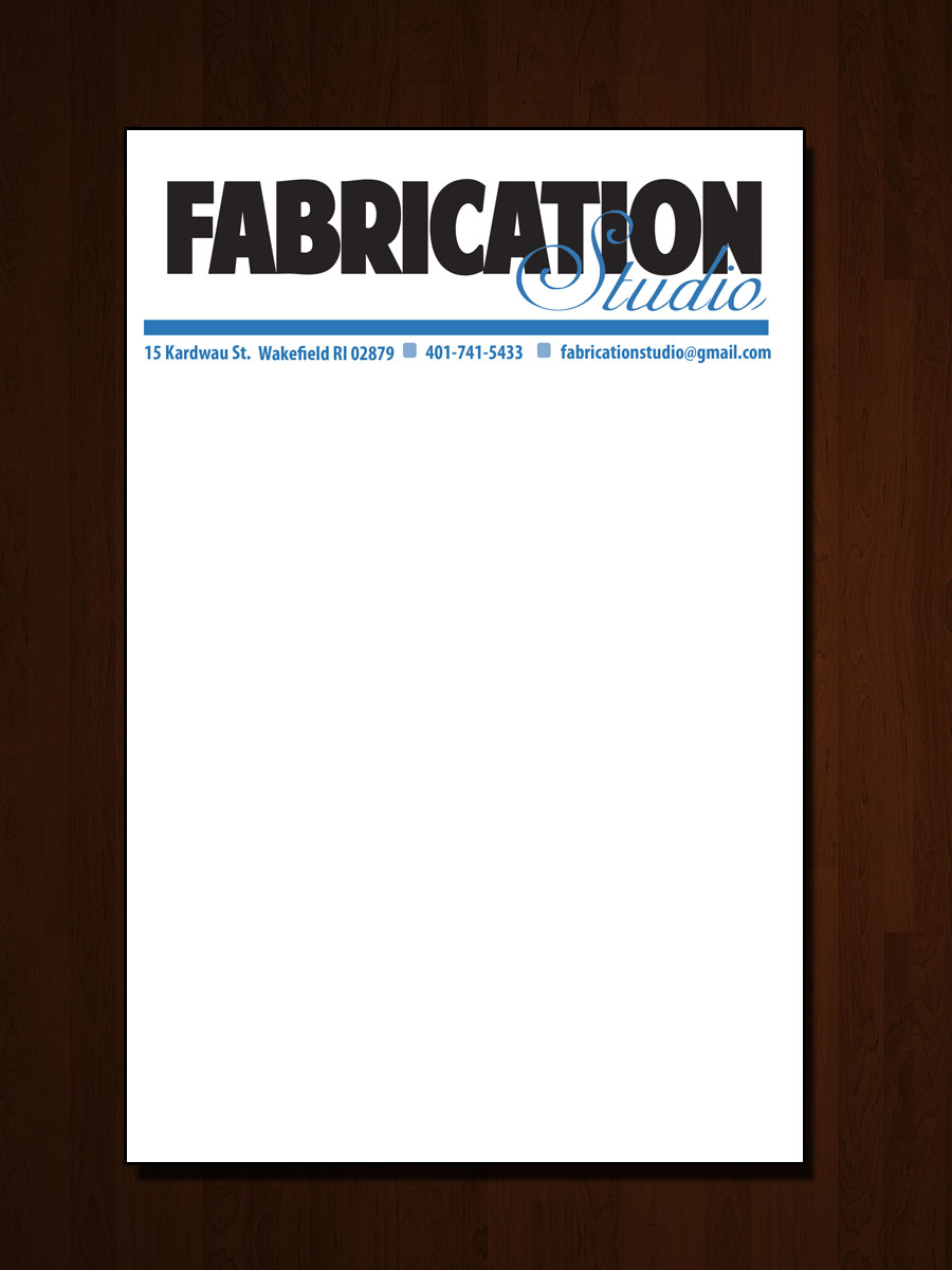 Diseño Gráfico por newage.bossla para Fabrication Studio | Diseño #3567706