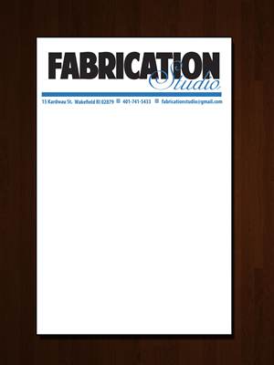 Diseño Gráfico por newage.bossla para Fabrication Studio | Diseño: #3567706