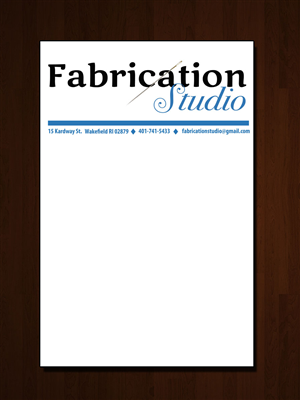 Diseño Gráfico por newage.bossla para Fabrication Studio | Diseño: #3569235