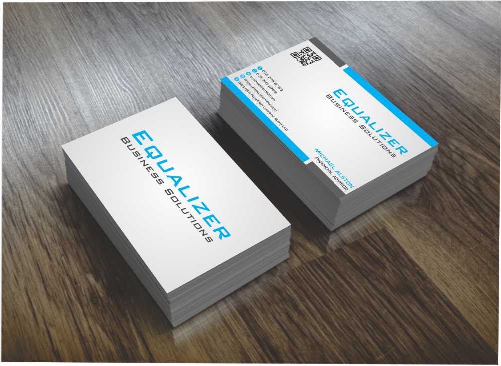 Design de Carte de Visite par AwsomeD pour Equalizer Business Solutions | Design #3534493