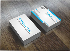 Design de Carte de Visite par AwsomeD pour Equalizer Business Solutions | Design : #3534493
