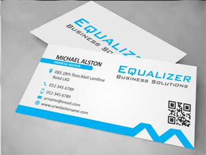 Design de Carte de Visite par AwsomeD pour Equalizer Business Solutions | Design : #3534495