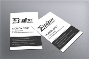 Design de Carte de Visite par diRtY.EMM pour Equalizer Business Solutions | Design : #3580904