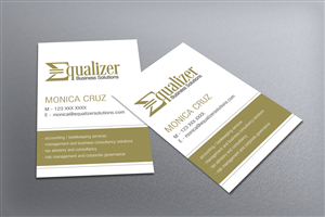 Design de Carte de Visite par diRtY.EMM pour Equalizer Business Solutions | Design : #3590578