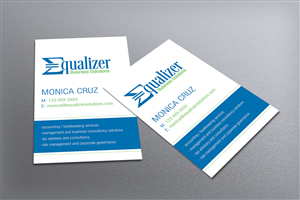 Design de Carte de Visite par diRtY.EMM pour Equalizer Business Solutions | Design : #3590579