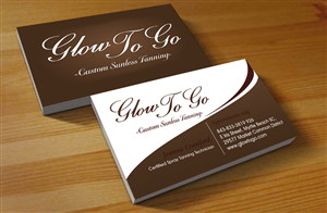 Business Card Design by Hardcore Design for Glow To Go | Design: #3578806