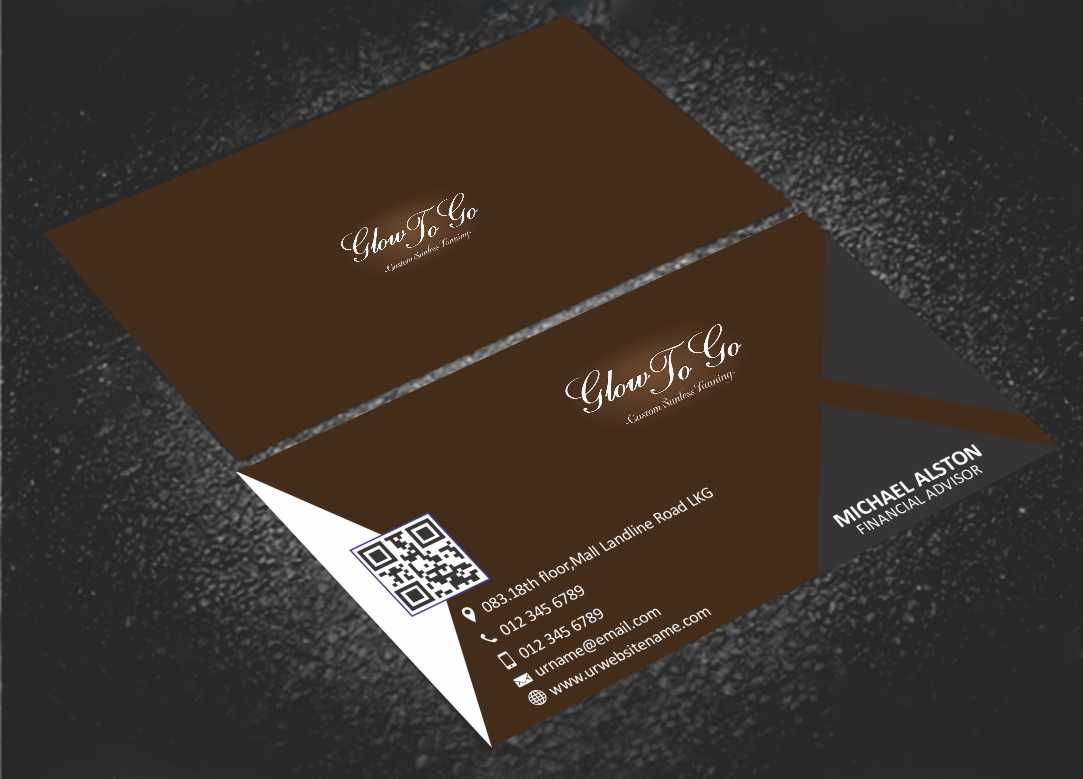 Business Card Design by AwsomeD for Glow To Go | Design #3562344