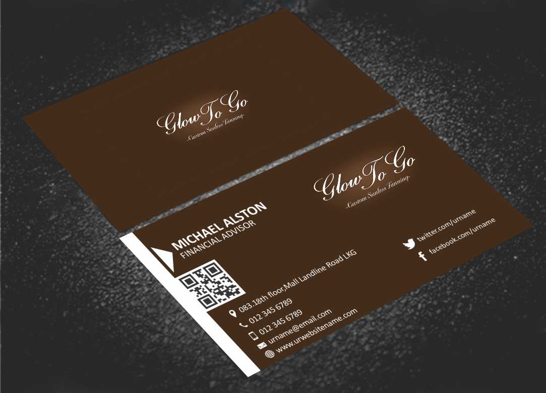 Business Card Design by AwsomeD for Glow To Go | Design #3562346