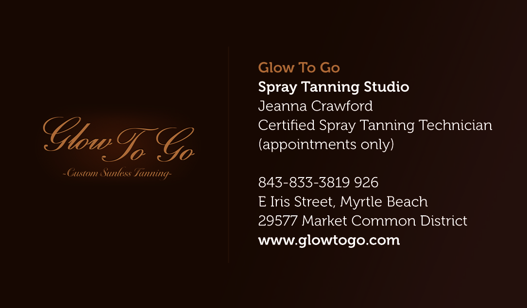 Business Card Design by tapstudio for Glow To Go | Design #3573971