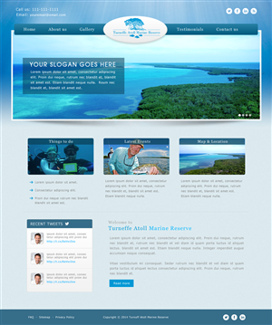 Turneffe Atoll Marine Reserve - new responsive website | Diseño Web por JM